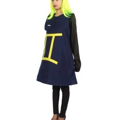 HPO Adult Women's 12 Constellation Of Gemini Party Troll Dress Costume | Blue Cosplay Costume