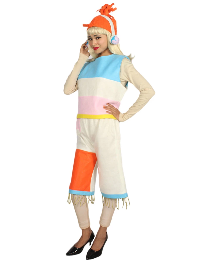 HPO Women's Multi Color DJ Costume 2 HPO Women's Multi Color DJ Costume