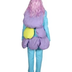 HPO Women's Multi Color Satin And Twins Costume