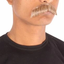 Men's Lampshade Mustache | Human Facial Hair | Multiple Colors | HPO 11 Men's Lampshade Mustache | Human Facial Hair | Multiple Colors | HPO