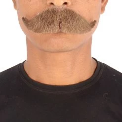 Men's Hungarian Mustache | Human Hair | Facial Hair | Multiple Colors | HPO 21 Men's Hungarian Mustache | Human Hair | Facial Hair | Multiple Colors | HPO
