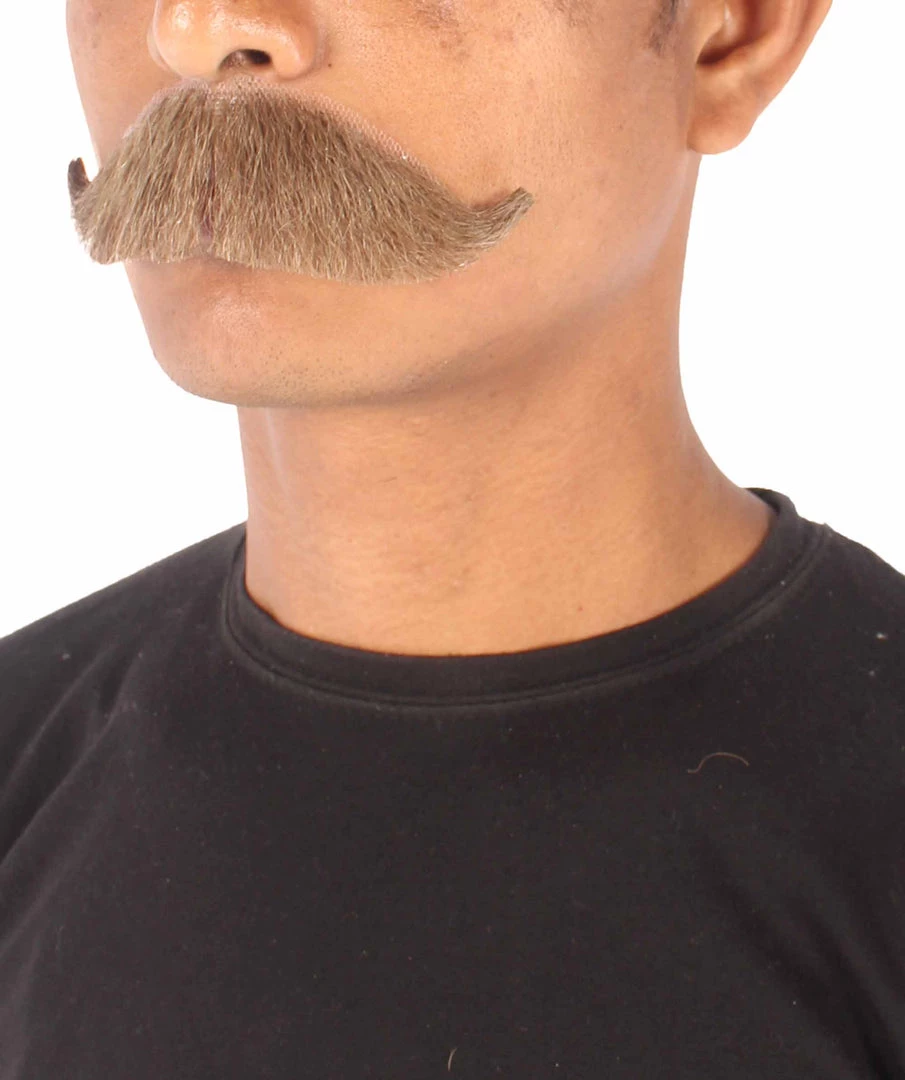 Men's Hungarian Mustache | Human Hair | Facial Hair | Multiple Colors | HPO 8 Men's Hungarian Mustache | Human Hair | Facial Hair | Multiple Colors | HPO