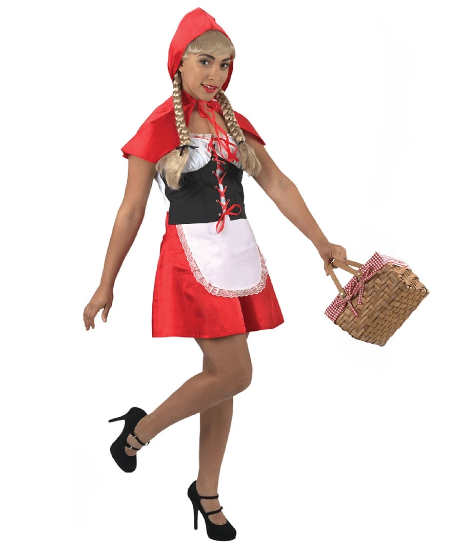 HPO Women's PRETTY HOOD LADY Costume 1 HPO Women's PRETTY HOOD LADY Costume