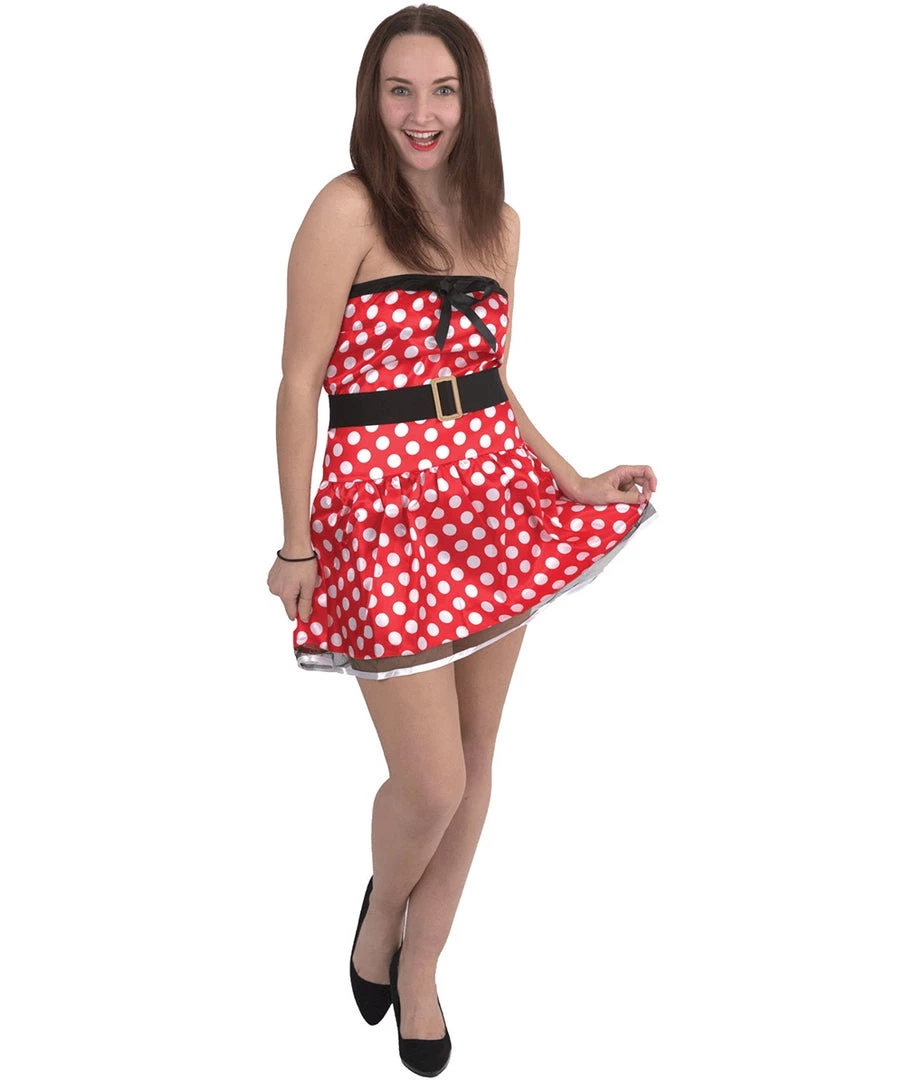 HPO Women's RETRO MS. MOUSE COSTUME 1 HPO Women's RETRO MS. MOUSE COSTUME