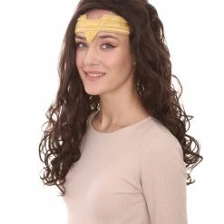 HPO Women's TV Movie Character Wig Dark Brown | Premium Breathable Capless Cap