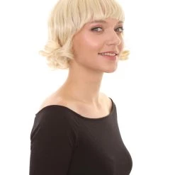 HPO Carnival Wavy Short Wig Collection | Premium Breathable Capless Cap 130 HPO Carnival Wavy Short Wig Collection | Premium Breathable Capless Cap