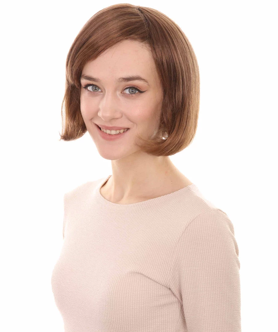 HPO Flapper Multi Colors Bob Womens Wig | Short Natural Looking Wig | Premium Breathable Capless Cap 9 HPO Flapper Multi Colors Bob Womens Wig | Short Natural Looking Wig | Premium Breathable Capless Cap