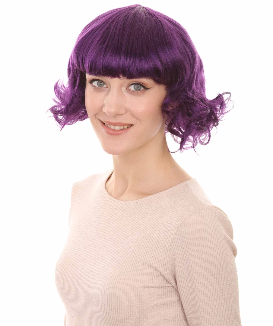 HPO Carnival Wavy Short Wig Collection | Premium Breathable Capless Cap 39 HPO Carnival Wavy Short Wig Collection | Premium Breathable Capless Cap