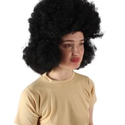 HPO Adult Women's Gemstone Animated Series Steven Black Cube Afro Wig