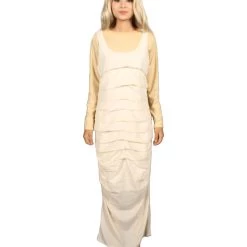 HPO Adult Women's The Movie Star Cream Celebrity Hollywood Costume | White Cosplay Costume