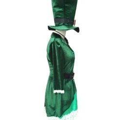 HPO Adult Women's Luscious Leprechaun Costume | Green Halloween Costume 10 HPO Adult Women's Luscious Leprechaun Costume | Green Halloween Costume