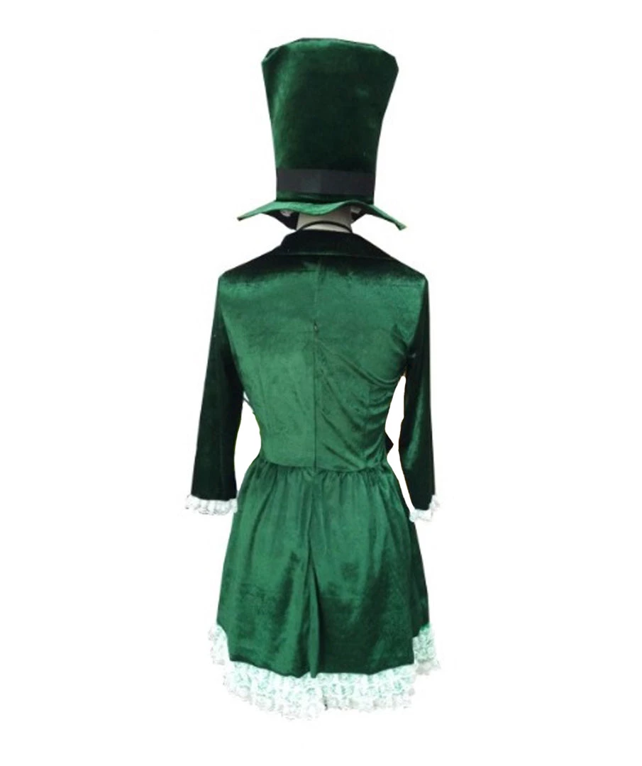 HPO Adult Women's Luscious Leprechaun Costume | Green Halloween Costume 4 HPO Adult Women's Luscious Leprechaun Costume | Green Halloween Costume