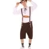 HPO Adult Men's Oktoberfest 3 Pc Costume | Multi Color Cosplay Costume