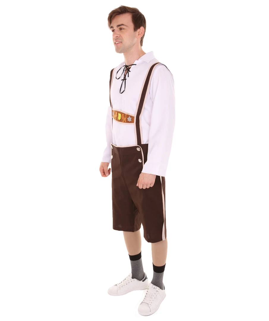 HPO Adult Men's Oktoberfest 3 Pc Costume | Multi Color Cosplay Costume 3 HPO Adult Men's Oktoberfest 3 Pc Costume | Multi Color Cosplay Costume