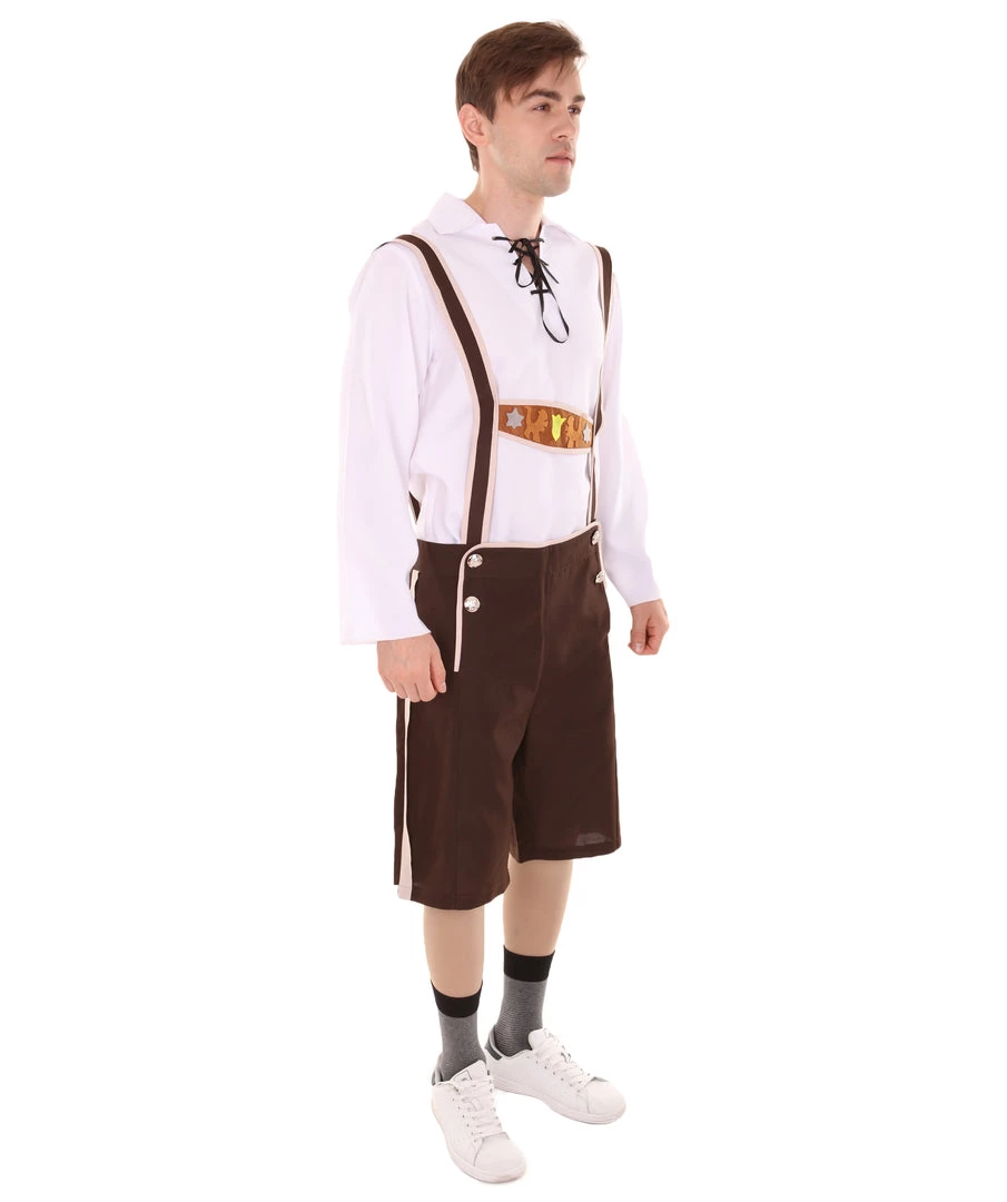 HPO Adult Men's Oktoberfest 3 Pc Costume | Multi Color Cosplay Costume 7 HPO Adult Men's Oktoberfest 3 Pc Costume | Multi Color Cosplay Costume