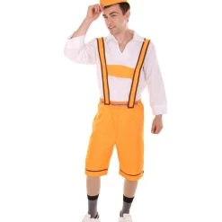 HPO Adult Men's Octoberfest 3 Pc Costume | Multi Color Cosplay Costume