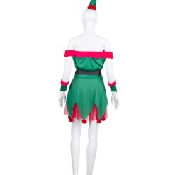 HPO Adult Women's Sexy Elf Holiday Costume | Multi Halloween Costume 7 HPO Adult Women's Sexy Elf Holiday Costume | Multi Halloween Costume