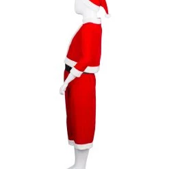 HPO Kids Child's Santa Holiday Costume | Red Cosplay Costume