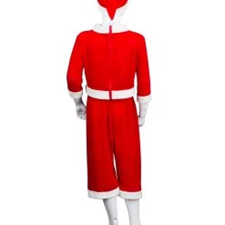 HPO Kids Child's Santa Holiday Costume | Red Cosplay Costume