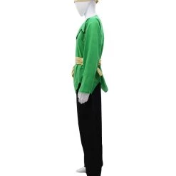 HPO Adult Men's Elf Holiday Costume | Black & Green Cosplay Costume