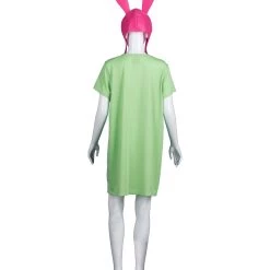 HPO Adult Women's Burgers Carton TV/Movie Costume | Pink & Green Halloween Costume 9 HPO Adult Women's Burgers Carton TV/Movie Costume | Pink & Green Halloween Costume