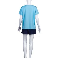 HPO Adult Women's Burgers Carton TV/Movie Costume | Blue & Green Cosplay Costume
