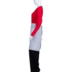 HPO Adult Women's Burgers Carton TV/Movie Costume | Red & White Cosplay Costume