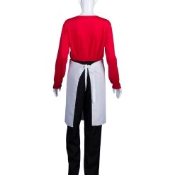 HPO Adult Women's Burgers Carton TV/Movie Costume | Red & White Cosplay Costume 7 HPO Adult Women's Burgers Carton TV/Movie Costume | Red & White Cosplay Costume