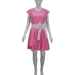 HPO Adult Women's Vintage Celebrity Costume | Pink Cosplay Costume