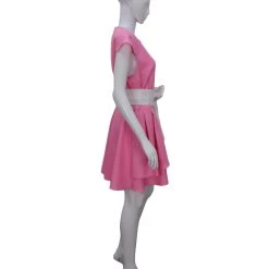 HPO Adult Women's Vintage Celebrity Costume | Pink Cosplay Costume