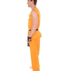 HPO Adult Men's Fighter TV / Movie Costume | Orange Halloween Costume 12 HPO Adult Men's Fighter TV / Movie Costume | Orange Halloween Costume