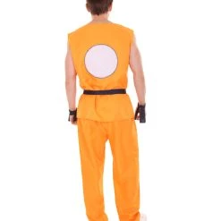HPO Adult Men's Fighter TV / Movie Costume | Orange Halloween Costume 13 HPO Adult Men's Fighter TV / Movie Costume | Orange Halloween Costume