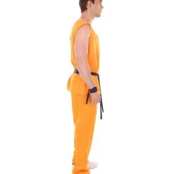 HPO Adult Men's Fighter TV / Movie Costume | Orange Halloween Costume 14 HPO Adult Men's Fighter TV / Movie Costume | Orange Halloween Costume