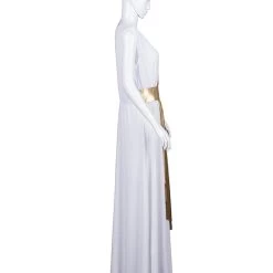 HPO Adult Women's Greek Goddess Angel Costume | White & Gold Cosplay Costume 10 HPO Adult Women's Greek Goddess Angel Costume | White & Gold Cosplay Costume