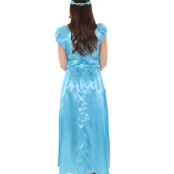 HPO Adult Women's Aristocrat Socialite Dress 20s Costume | Light Blue Cosplay Costume