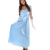 HPO Adult Women's Aristocrat Socialite Dress 20s Costume |Medium Blue Cosplay Costume
