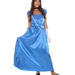 HPO Adult Women's Aristocrat Socialite Dress 20s Costume | Royal Blue Cosplay Costume