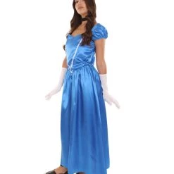 HPO Adult Women's Aristocrat Socialite Dress 20s Costume | Royal Blue Cosplay Costume 10 HPO Adult Women's Aristocrat Socialite Dress 20s Costume | Royal Blue Cosplay Costume