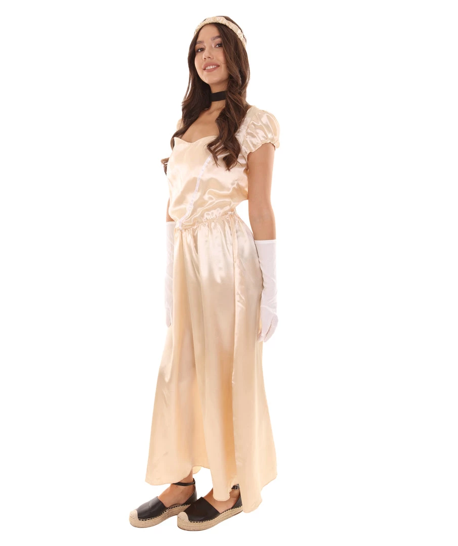 HPO Adult Women's Aristocrat Socialite Dress 20s Costume | Copper Cosplay Costume 3 HPO Adult Women's Aristocrat Socialite Dress 20s Costume | Copper Cosplay Costume