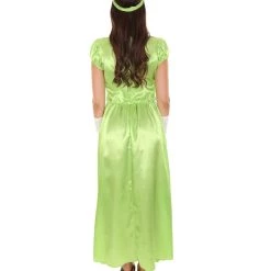 HPO Adult Women's Aristocrat Socialite Dress 20s Costume | Lime Cosplay Costume 12 HPO Adult Women's Aristocrat Socialite Dress 20s Costume | Lime Cosplay Costume