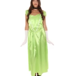 HPO Adult Women's Aristocrat Socialite Dress 20s Costume | Lime Cosplay Costume