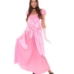HPO Adult Women's Aristocrat Socialite Dress 20s Costume | Light Pink Cosplay Costume 14 HPO Adult Women's Aristocrat Socialite Dress 20s Costume | Light Pink Cosplay Costume