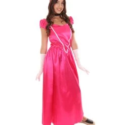 HPO Adult Women's Aristocrat Socialite Dress 20s Costume | Dark Pink Cosplay Costume 13 HPO Adult Women's Aristocrat Socialite Dress 20s Costume | Dark Pink Cosplay Costume