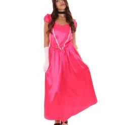 HPO Adult Women's Aristocrat Socialite Dress 20s Costume | Pink Cosplay Costume 12 HPO Adult Women's Aristocrat Socialite Dress 20s Costume | Pink Cosplay Costume
