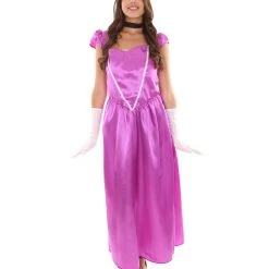 HPO Adult Women's Aristocrat Socialite Dress 20_ã_s Costume | Medium Purple Cosplay Costume