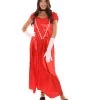 HPO Adult Women's Aristocrat Socialite Dress 20s Costume | Red Cosplay Costume