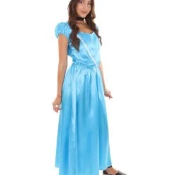 HPO Adult Women's Aristocrat Socialite Dress 20s Costume | Lake Blue Cosplay Costume 14 HPO Adult Women's Aristocrat Socialite Dress 20s Costume | Lake Blue Cosplay Costume