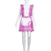 HPO Adult Women's Naught French Maid Uniform Costume | Pink Cosplay Costume