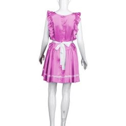 HPO Adult Women's Naught French Maid Uniform Costume | Pink Cosplay Costume
