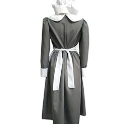 HPO Adult Women's Maid Costume | Grey And White Cosplay Costume